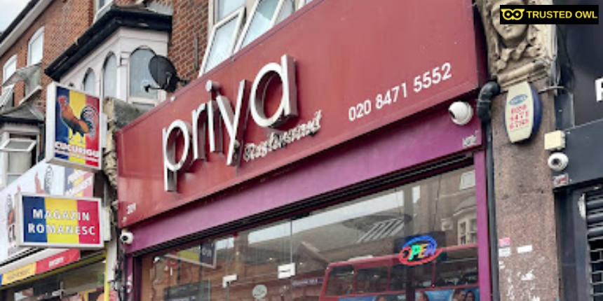 Priya Restaurant in London