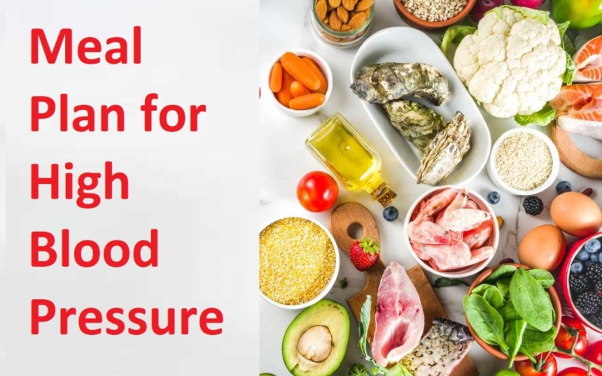 7-Day Meal Plan for Managing High Blood Pressure: